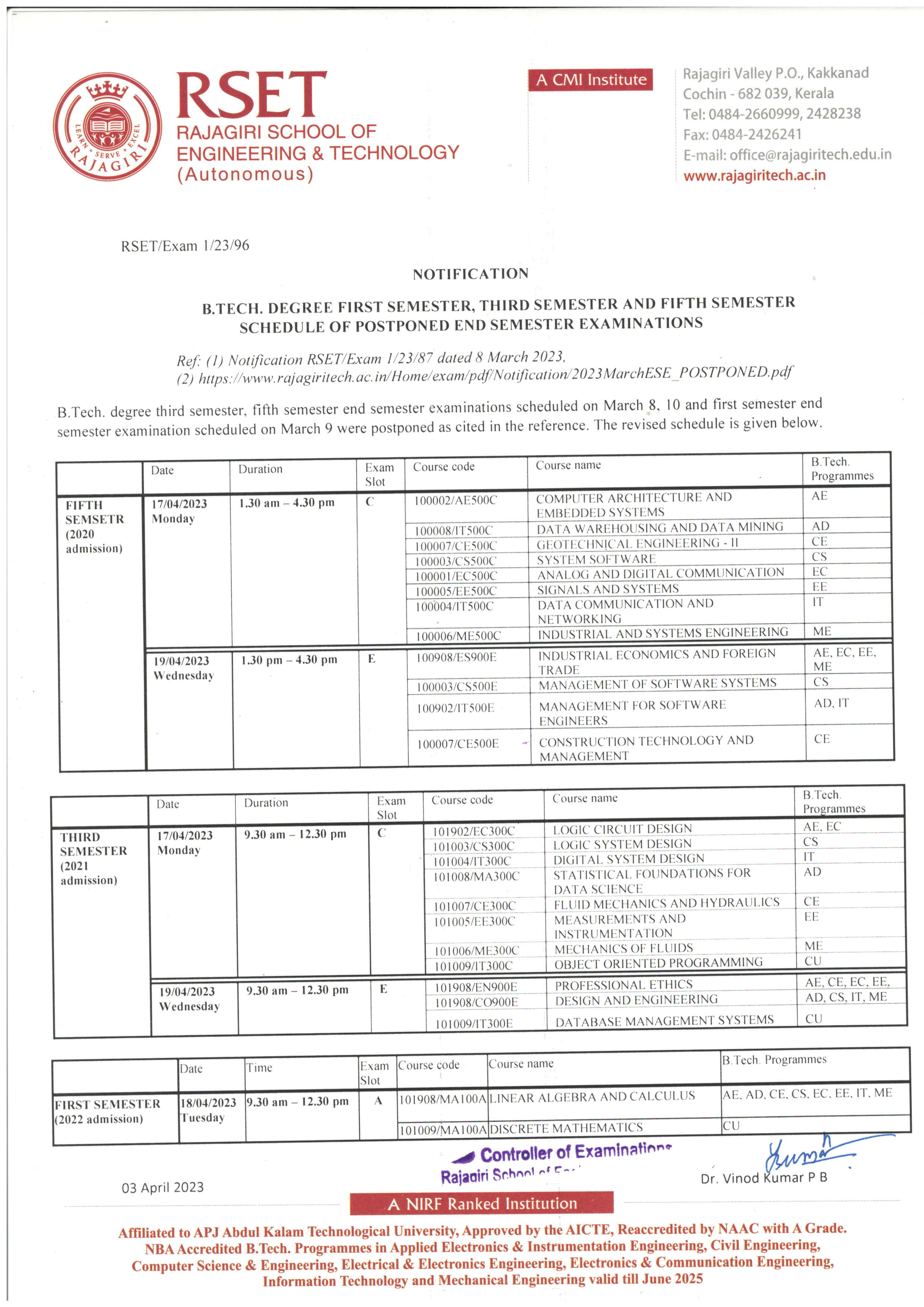 Rajagiri School Of Engineering & Technology